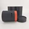 Biodegradable recycled black candle boxes