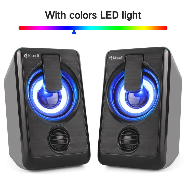 Kisonli Portable New Mini cheap TV Surround DJ USB 3 inch speaker box - ANKUX.COM