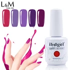 ibdgel quality soak off gel polish 120 colors glazed nails UV gel