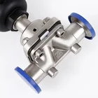 Low price sanitary Stainless Steel Tri clamp pneumatic Diaphragm control Valve