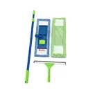 Microfiber Stick super clean easy Frame Flat Floor Cleaning Mop set