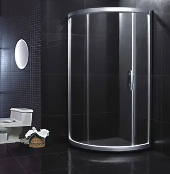 Douche Tubes Glass Frameless Folding Bath Shower Screen