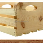 natural material promotional gift wood crate without painting