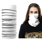 Multifunctional Tube Cycling Headwear Seamless Plain Red Black Cotton Solid Blue Green Blank Tubular Bandana