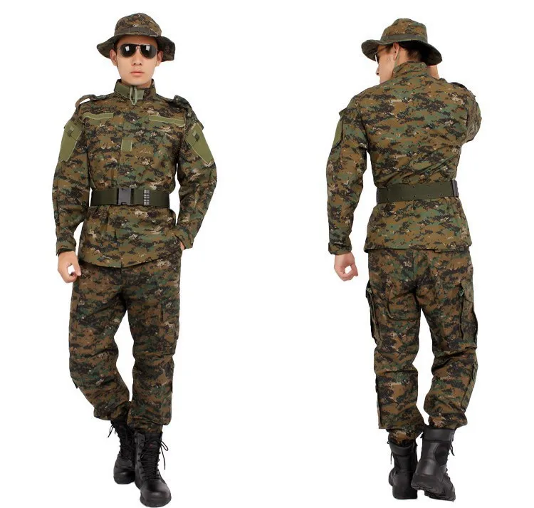 Wholesale Army Men Black Military Camouflage Uniform Custom Camouflage Military Uniforms Acu 