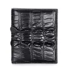 sac a main femme Embossing Genuine Crocodile Tail Skin Wallet, Unique Crocodile Leather Wallet for Men