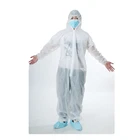 Disposable spunbonded polypropylene coverall
