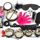 16 Pieces/Set Bondage Set Leather Fetish Adult Games Sex Toys Sex for Couples