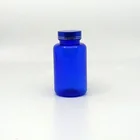 Hot Sale Clear Transparent 200ml PET Boston Round Plastic Bottles with Screw Caps for Health Care Products Packing Use