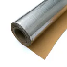 Adhesive backed aluminum foil insulation