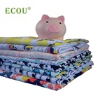 Certificated organic cotton fabric factory interlock dyeing and printing by certificated organic cotton fabric