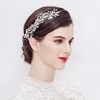 Cheap Wedding accessories pearl crystal leaf bridal Hairbands hair combs