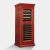 Factory Direct Offer Raching 160 Bottleswine cellar air conditioner Wooden Thermostatic Wine Cooler Cabinet