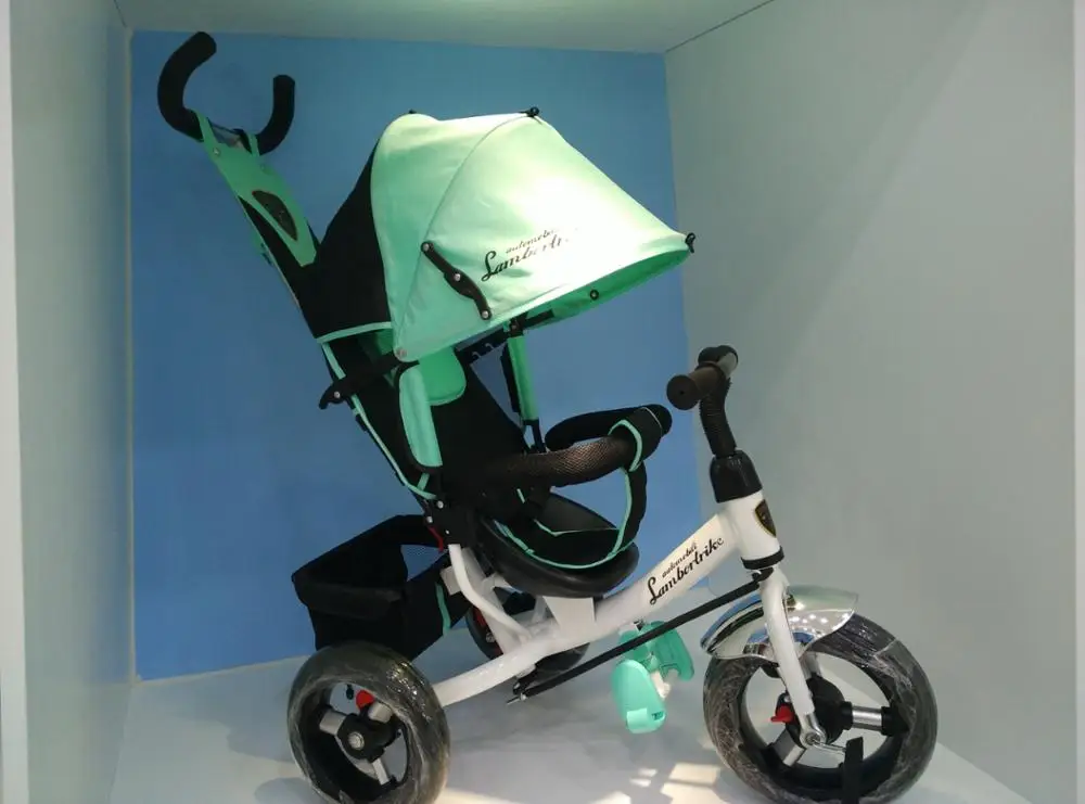 factory wholesale cheap price baby smart trike bike with push