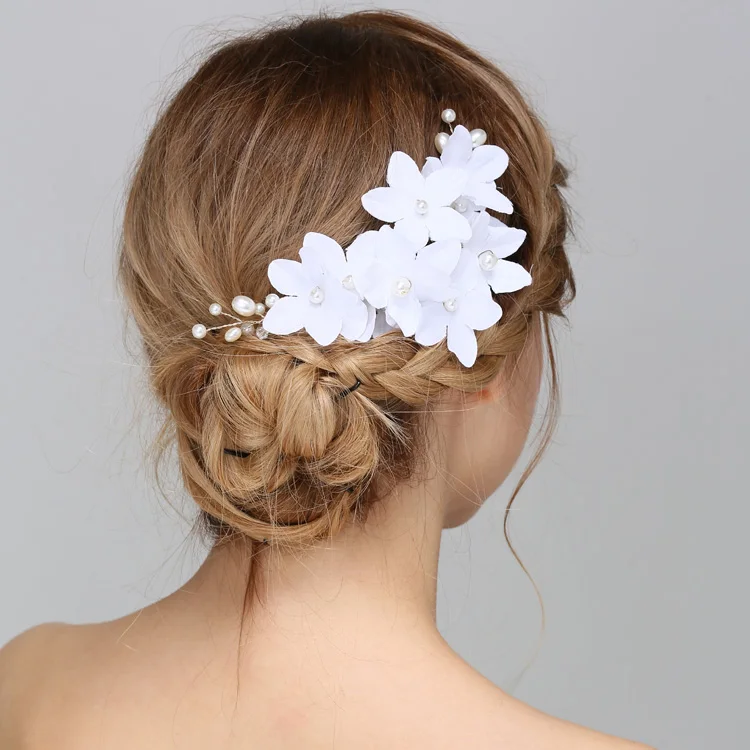 flower Hair Side Comb (15)