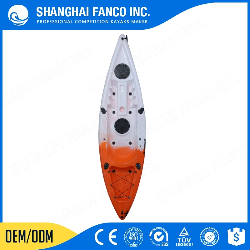 China funnest professional fishing kayak with paddle