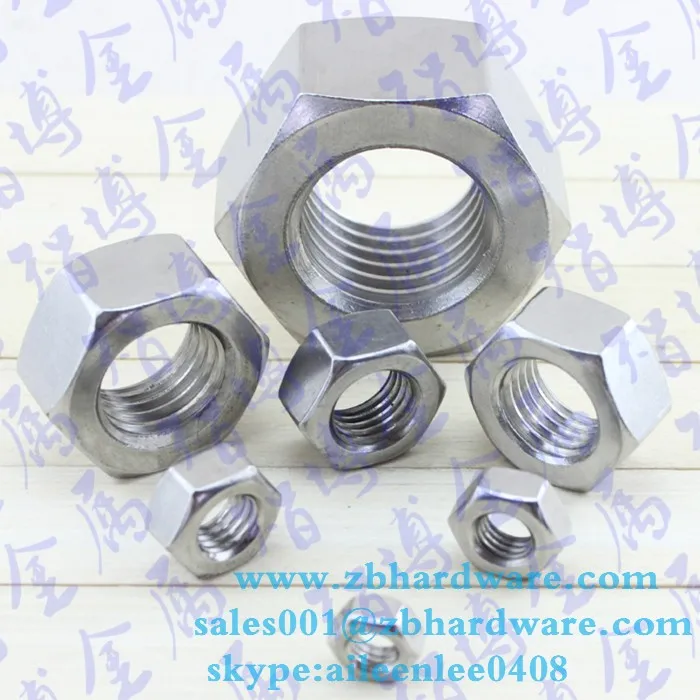 Factory price factory price hex nut din934