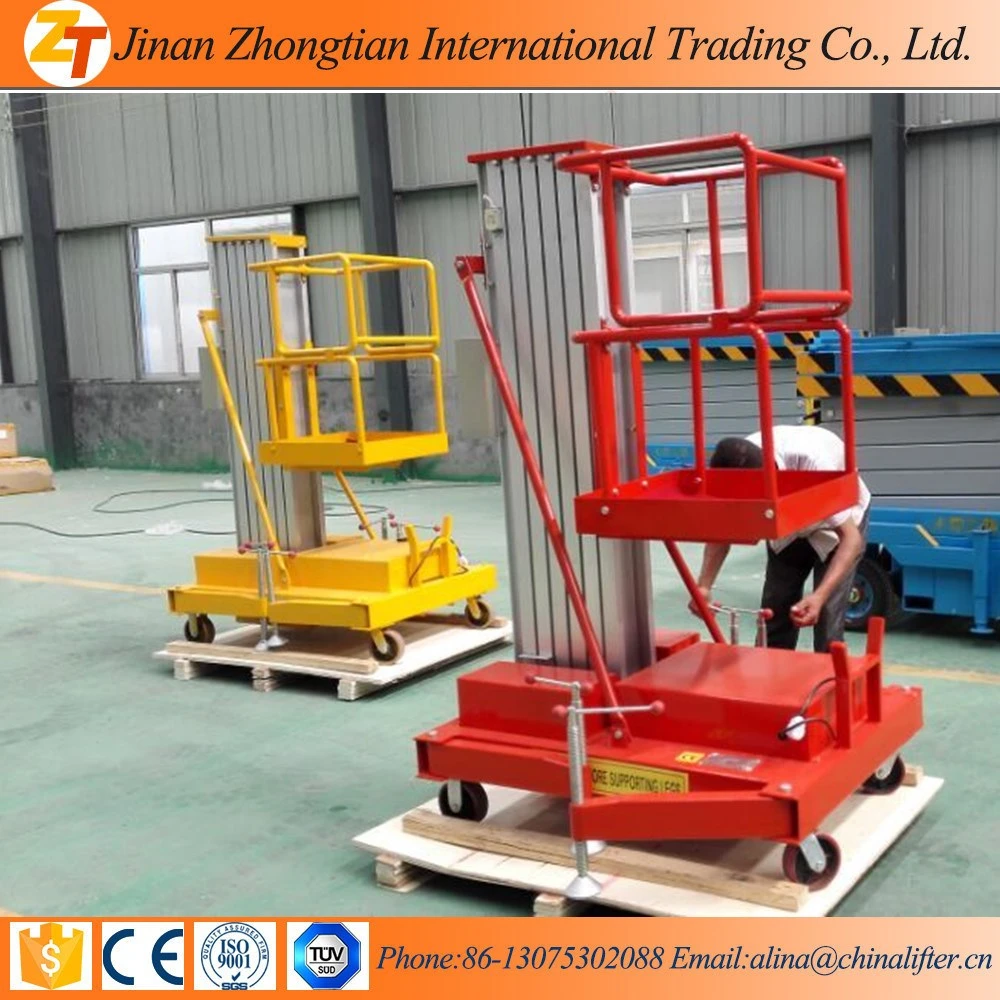 Portable Aluminum Electric Hydraulic Ladder Lift For Aerial Works Buy