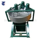 Bio organic fertilizer animal manure ball pan granulator