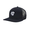 Cheap Customized Snapback Running Hat, Mesh Caps Trucker Hat Black Baseball Hat