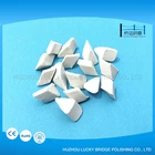 Durable polishing grinding deburring ceramic white alundum stone material media