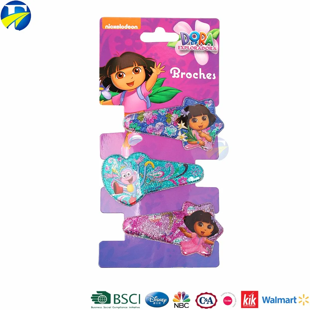 F J Brand Dora Various Color Hair Clip Diy Bobby Hair Pins Dora