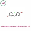 chemical intermediate 4-(5-Bromo-2-chlorobenzyl)phenol 864070-18-8