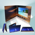 Luxury Custom Laser Cut Wedding Invitation Greeting Video Brochure Card