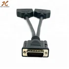 For Monitor Graphics Card Cable DMS-59 Male To Dual DVI 24 5 Female Splitter Extension Cards