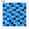 Bright Ocean Blue Mosaic Tile For Swimming Pools