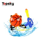 Kids summer game toys backpack water spray gun plastic high pressure water guns