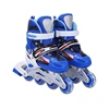 Factory Price Professional Durable 4 Wheel Flash PU Electric Roller Skates Shoes Inline Speed Skate