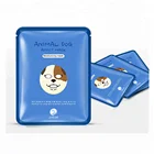 Wholesale Korea Moisturizing Face Skin Cute Sheep Panda Dog Tiger Animal Shape Facial Mask Sheet