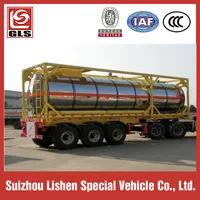 40 Ft Tank Container Semi Trailer