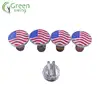 Metal Magnetic Golf Ball Markers with Cap Clip Golf Divot Tool