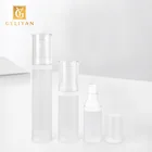 15ml 30ml 50ml PP plastic airless cosmetic lotion foam dispenser bottle airless spray pump bottle