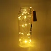 LED Bottle Cork Silver Wire String Lights 20 Leds Warm White For Wedding Party Decoration