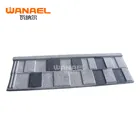 China Villa Building Material Double Color Stone Coated Steel Metal Roof Shingle Tile