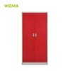 Modern Design Red Metal Filing Cabinet Multipurpose Clothes Wardrobe Dressing Cupboard