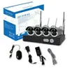 wireless outdoor surveillance camera 1080p full set 4 camera and nvr dvr recorder
