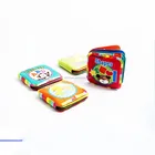 Cute animal design EVA and PVC plastic waterproof baby bath book,color change bath book