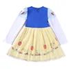 Amazon Hot Selling Autumn Nice Girl Princess Dresses For Wholesale
