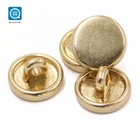 14L high quality metal Rose Gold mushroom jacket button for clothing plated shank garments metal buttons for coats