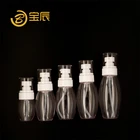 100ml and 120ml Oval Plastic PETG bottle with dispenser pump or mist sprayer