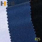 55 grams 60" inches 100% polyester 825 twill lining knitted fabrics shirt interlining for suits