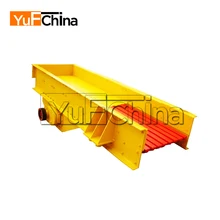 Vibrating Feeder used in Stone crushing and screening line