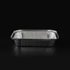 Large disposable rectangular aluminium foil containers baking food container aluminum trays/plates