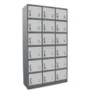 Luoyang WLS High Quality Electrostatic powder coating KD compartment steel locker with 18 doors
