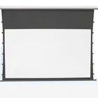 Large size 250 inch 3d silver projection screen 4:3 16:9 motorized / electric screen with remote control
