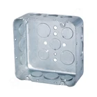 4"x4" 1 Gang Metal Electrical Galvanized Junction Boxes